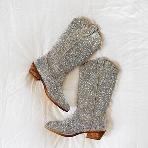 Madden Girl Redford Rhinestone Western Boots